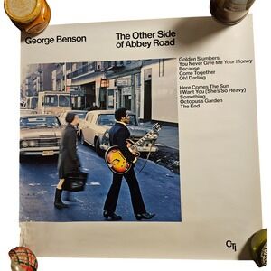 George Benson Other Side Of Abbey Road 24x24 Promo Poster Vintage 1970 CTI Jazz
